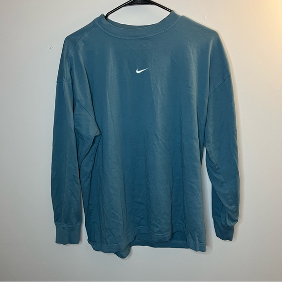 Nike oversized long sleeve shirt women’s XS - Picture 2 of 5